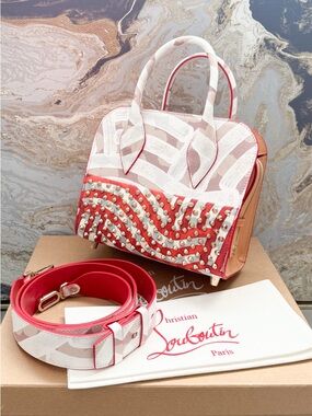In Stores! Christian Liuboutin Mini Paloma Eloise Gaagal Printed Spikes Bag